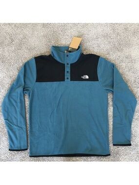 New The North Face Polartec Fleece Jacket Long Sleeves Shirt Men’s Size M